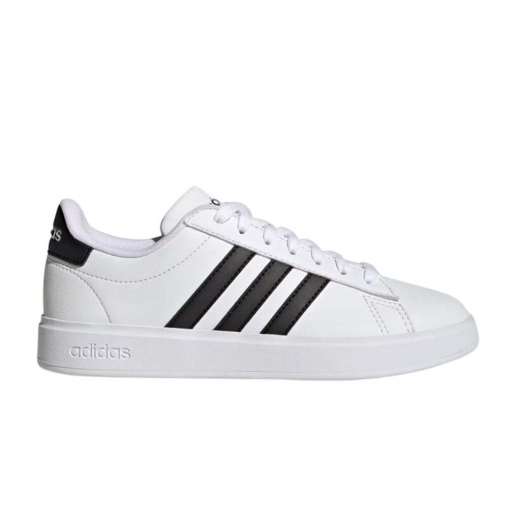 Adidas Womens Grand Court 2.0 Sneakers US 6 White Black GUC